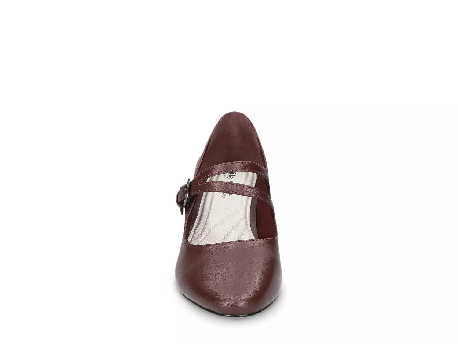 Туфли-лодочки Easy Street Meryl Mary Jane, темно-бордовые, синтетические — фото 2