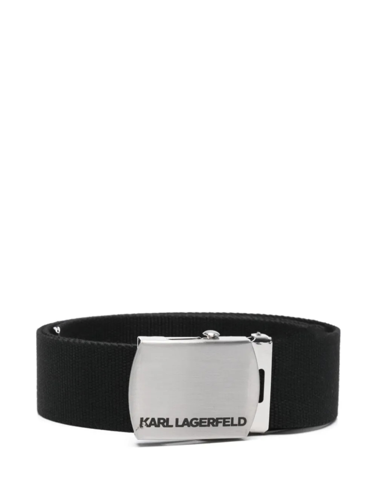 

Karl Lagerfeld ремень из канваса, черный
