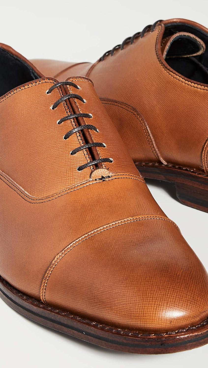 Мужские оксфорды Allen Edmonds Bond Street, Walnut Print — фото 4