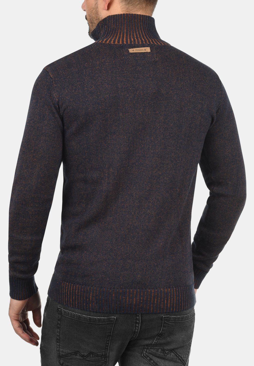 

Джемпер IDNATHEN INDICODE JEANS, темно-синий