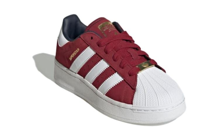 Adidas originals Superstar Kids Кроссовки для скейтбординга для детей, Red — фото 3