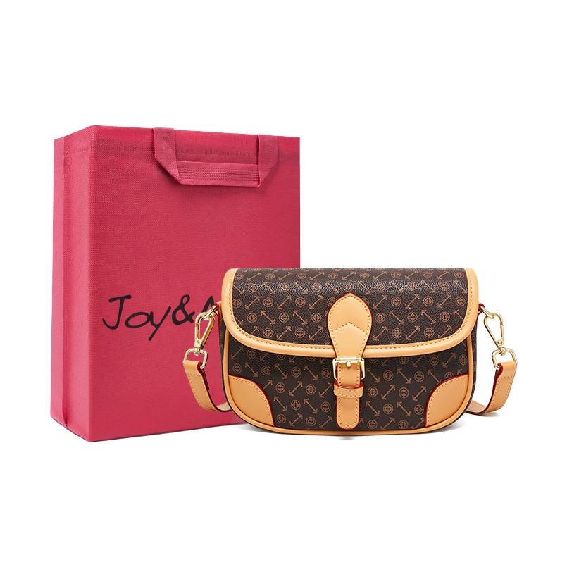 

Joy&Mario Классический практичный женский рюкзак из ПВХ для поездок на работу, Coffee-930057