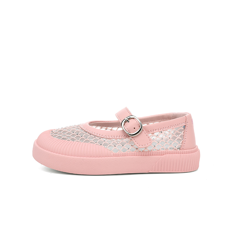 

Детские сандалии с низким верхом, устойчивые к истиранию, дышащие ST&SAT, розовый