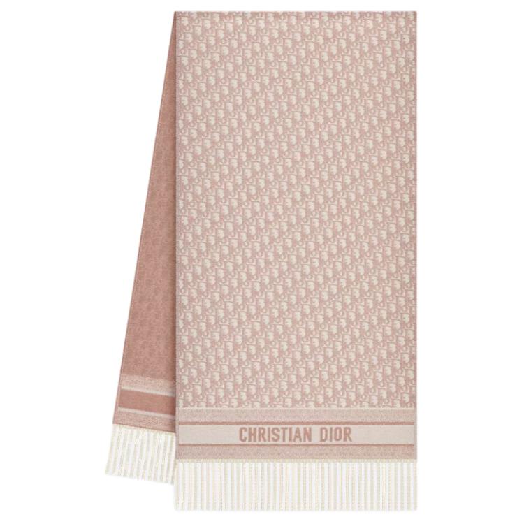 

DIOR Шарф из кашемира для женщин, цвет beige