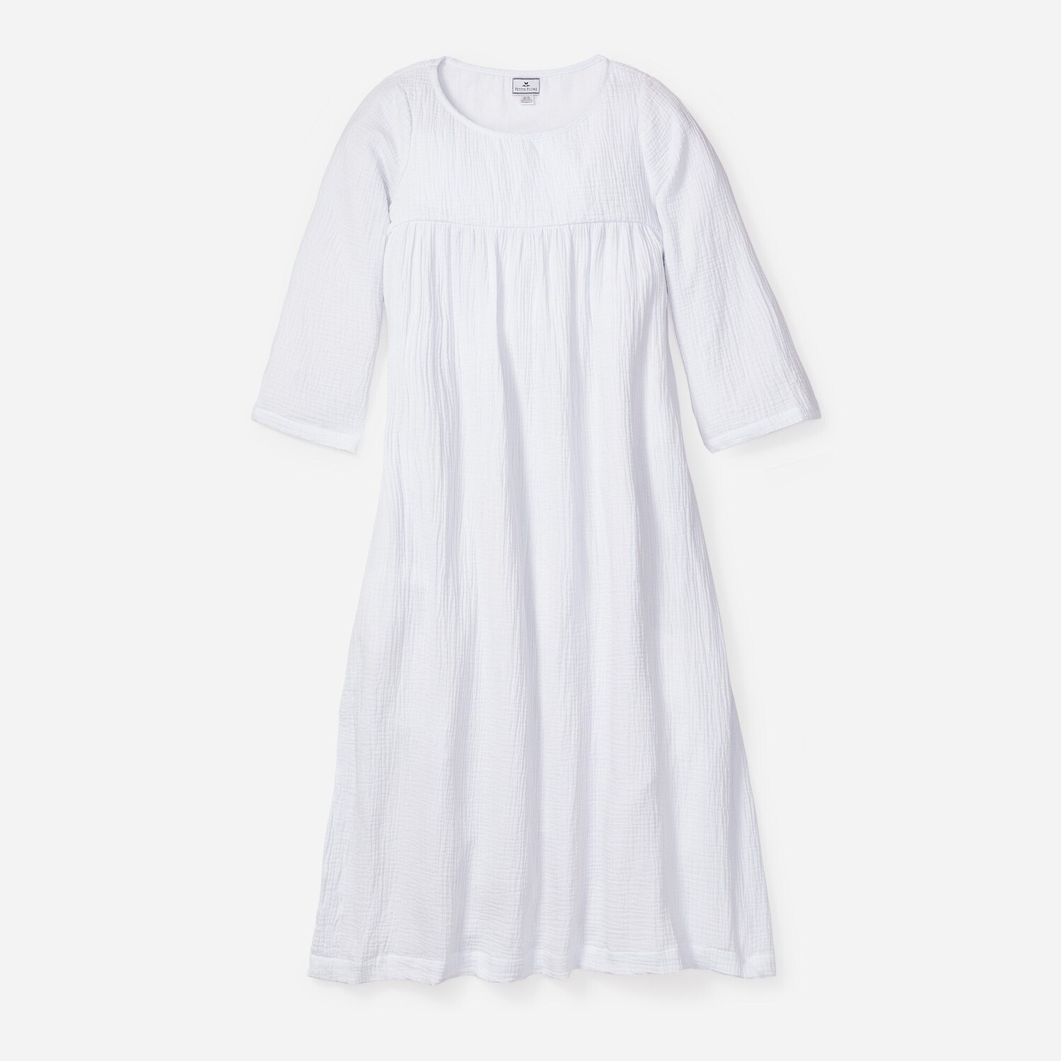 

Ночная рубашка Petite plume из прованса из газовой ткани J.Crew, белый