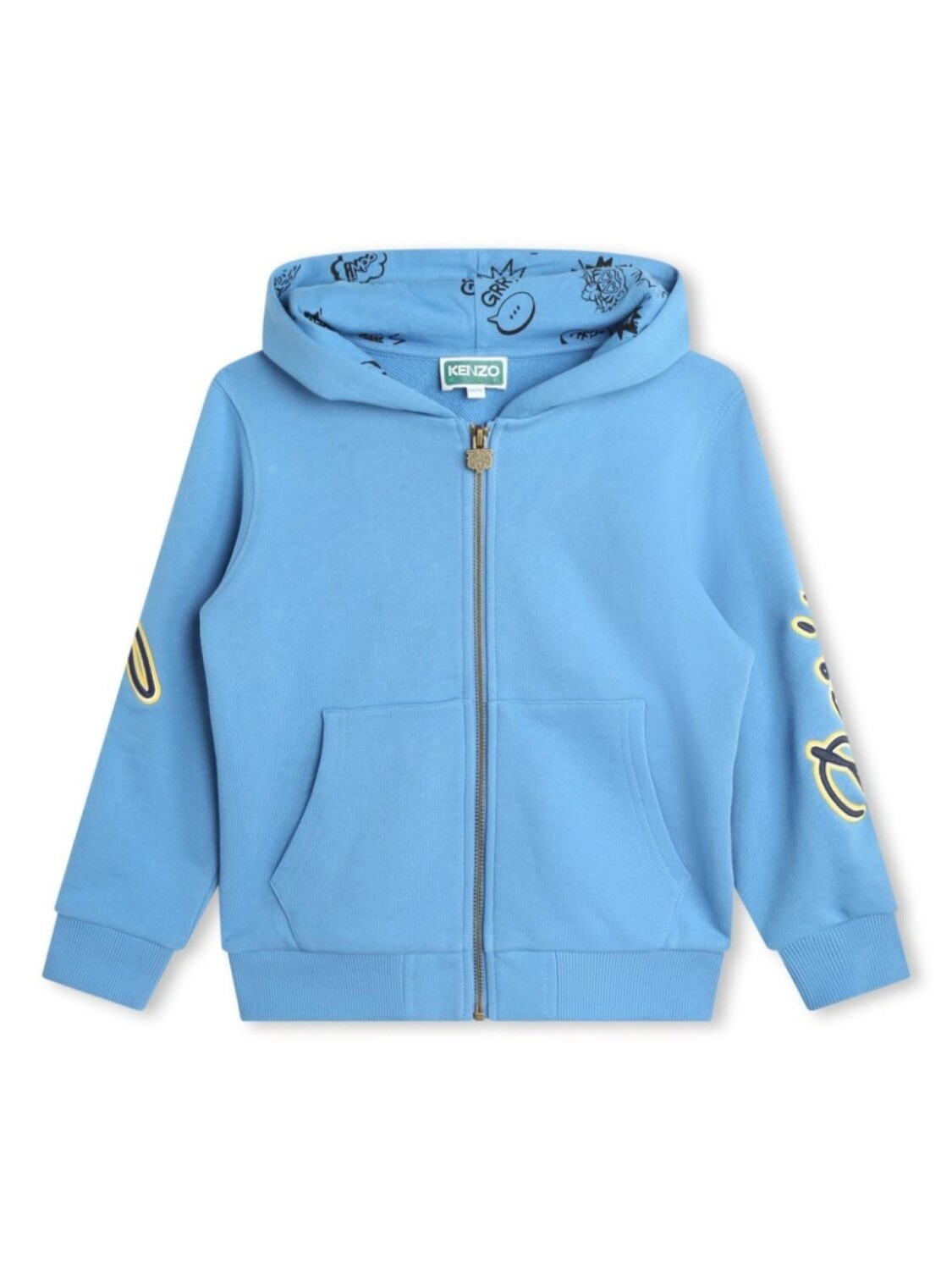 

Kenzo Kids худи с логотипом, синий