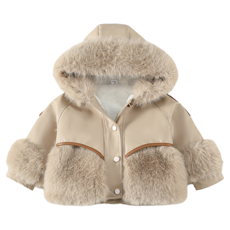 

Детская утепленная куртка с капюшоном PROTECTCAMEL, хаки