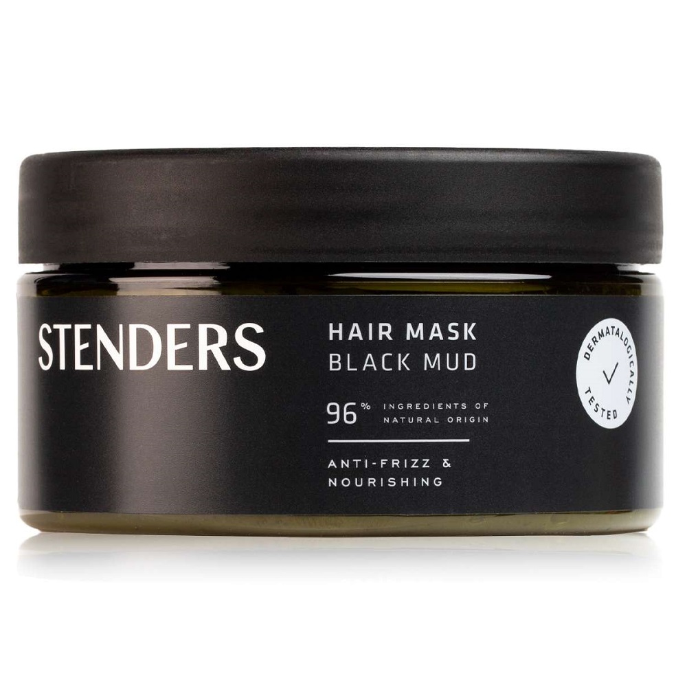

Маска для волос с черной грязью hair mask black mud Stenders, 200 мл