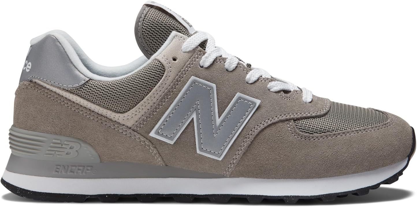 Мужские кроссовки New Balance 574 Core, серый/белый — фото 3