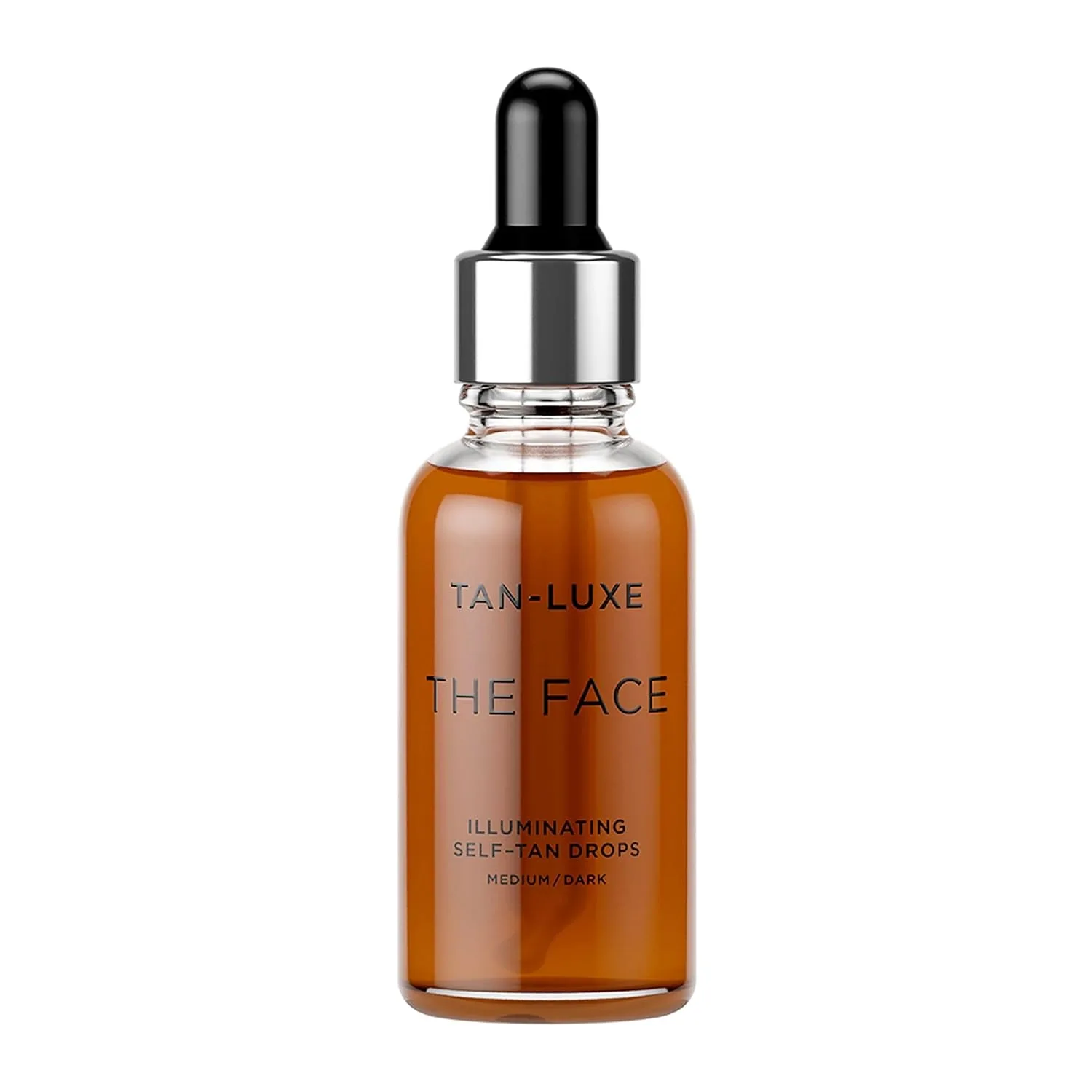 TAN-LUXE The Face - осветляющие капли для автозагара, позволяющие создать свой собственный автозагар. Не тестируется на животных и не содержит токсинов. 30,2 мл (1 шт.), Medium/Dark
