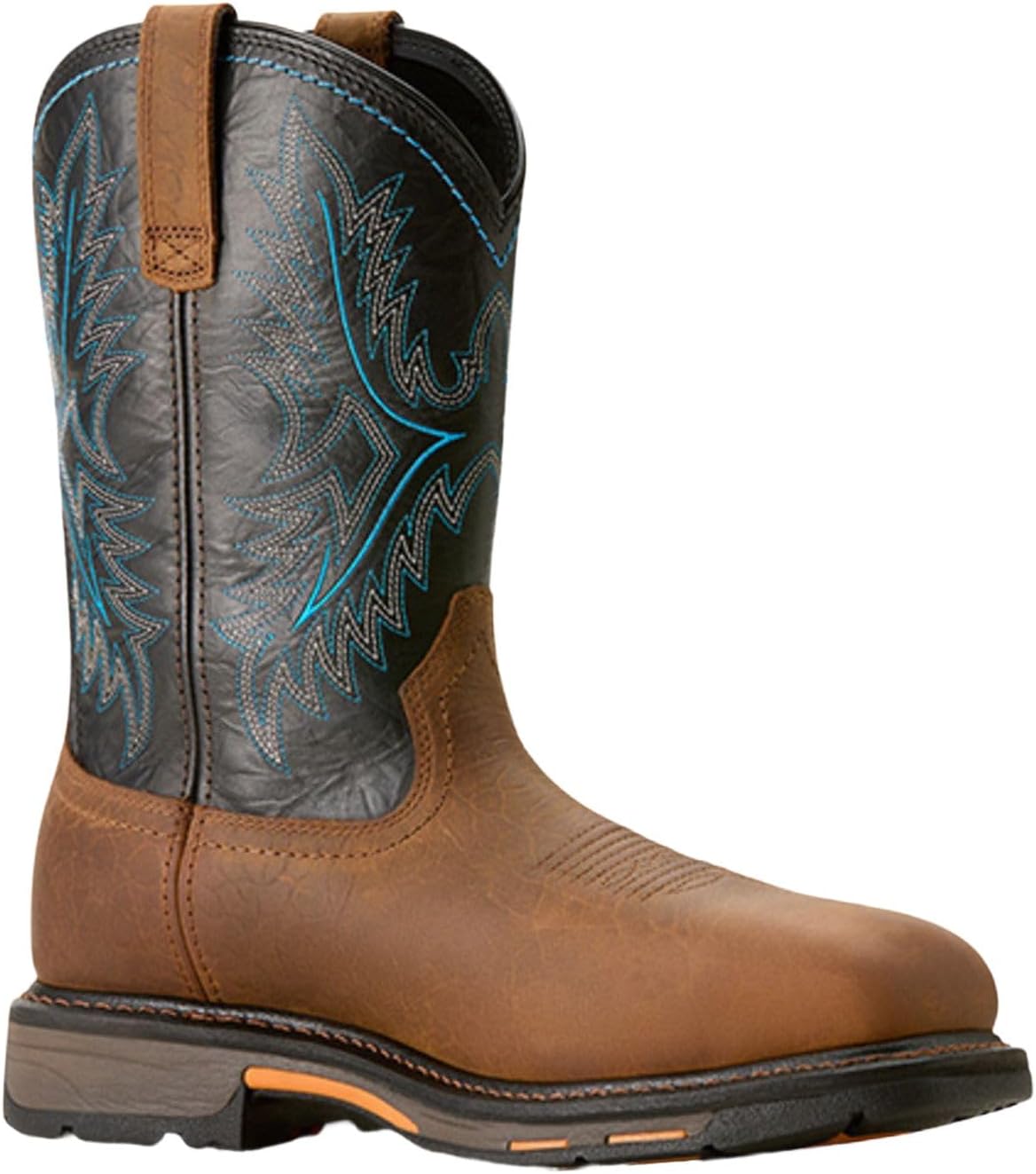 

Мужские ботинки ARIAT Workhog Csa с водонепроницаемой утепленной композитной носовой частью, Tumbled Bark/Twilight