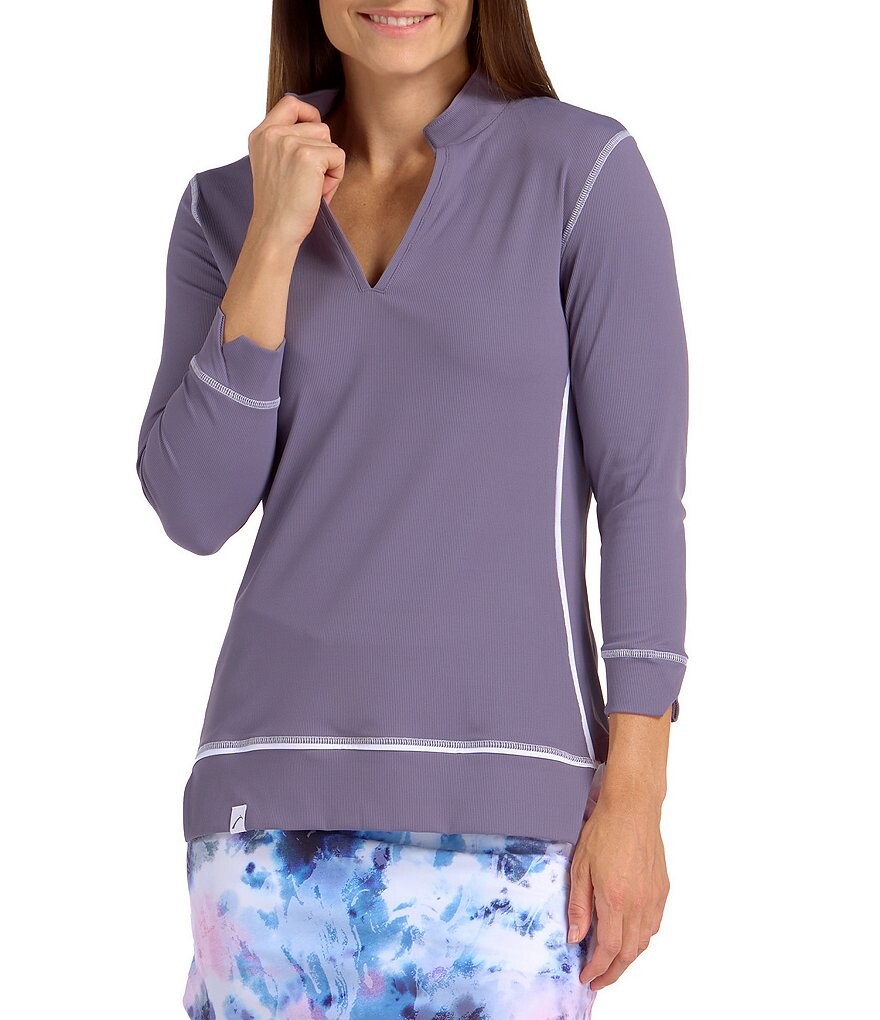 

Рубашка с рукавами 3/4 SwingDish Watercolor Collection Haley, фиолетовый