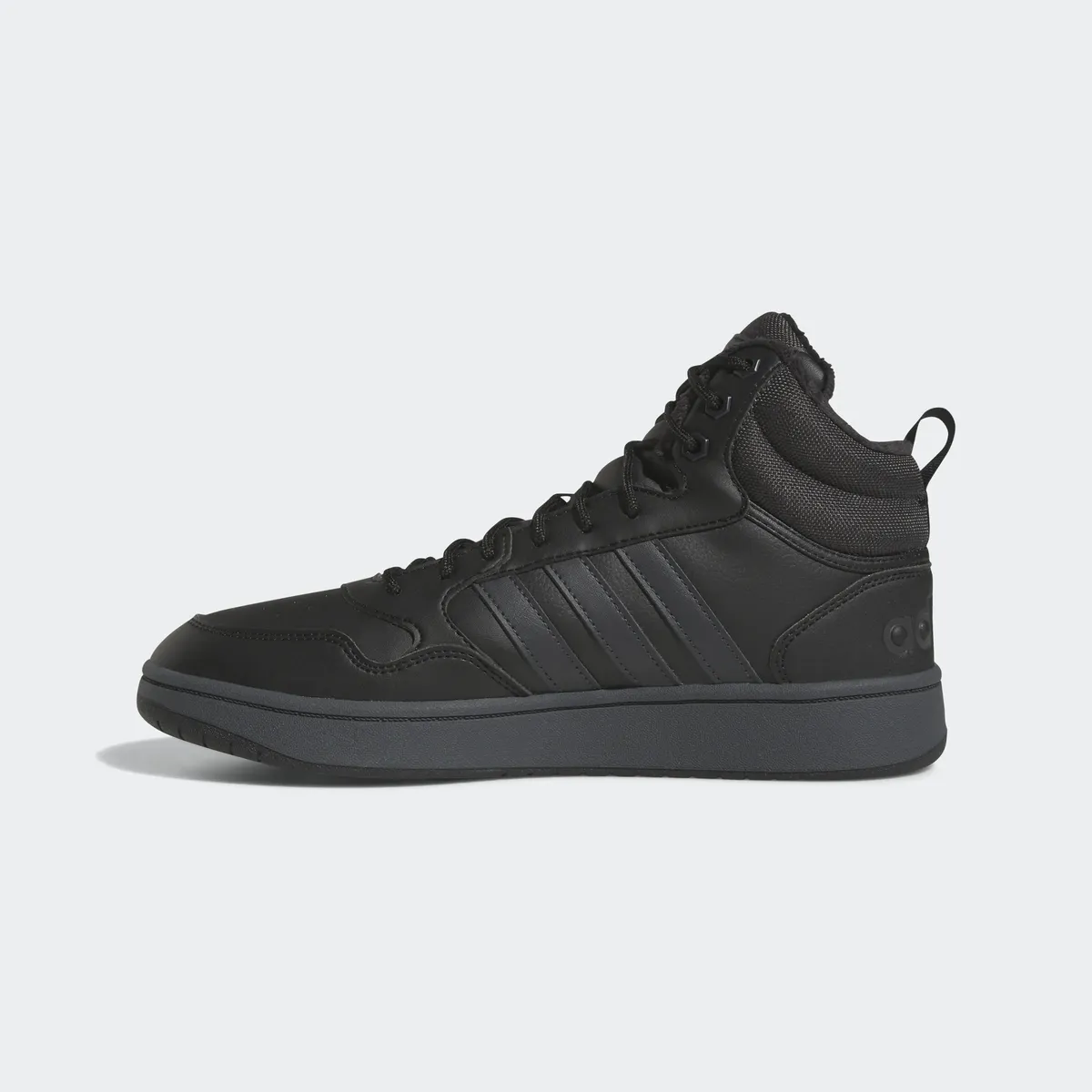 Зимние кроссовки adidas Hoops 3.0 Mid с меховой подкладкой — фото 2