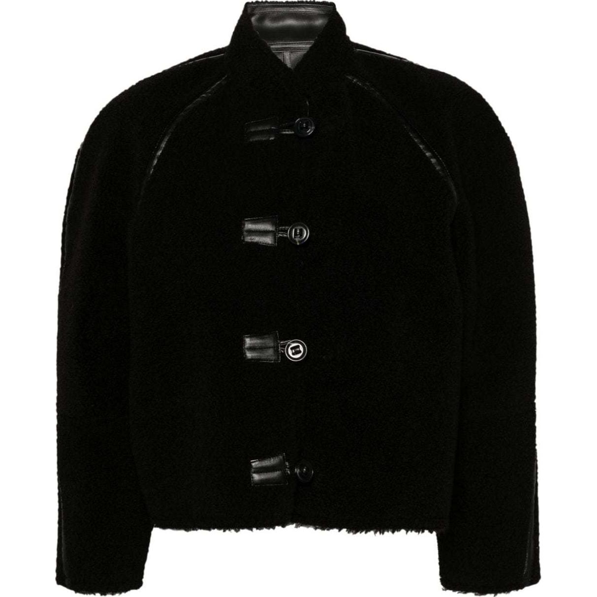 

Куртка из искусственной овчины LOW CLASSIC, черный