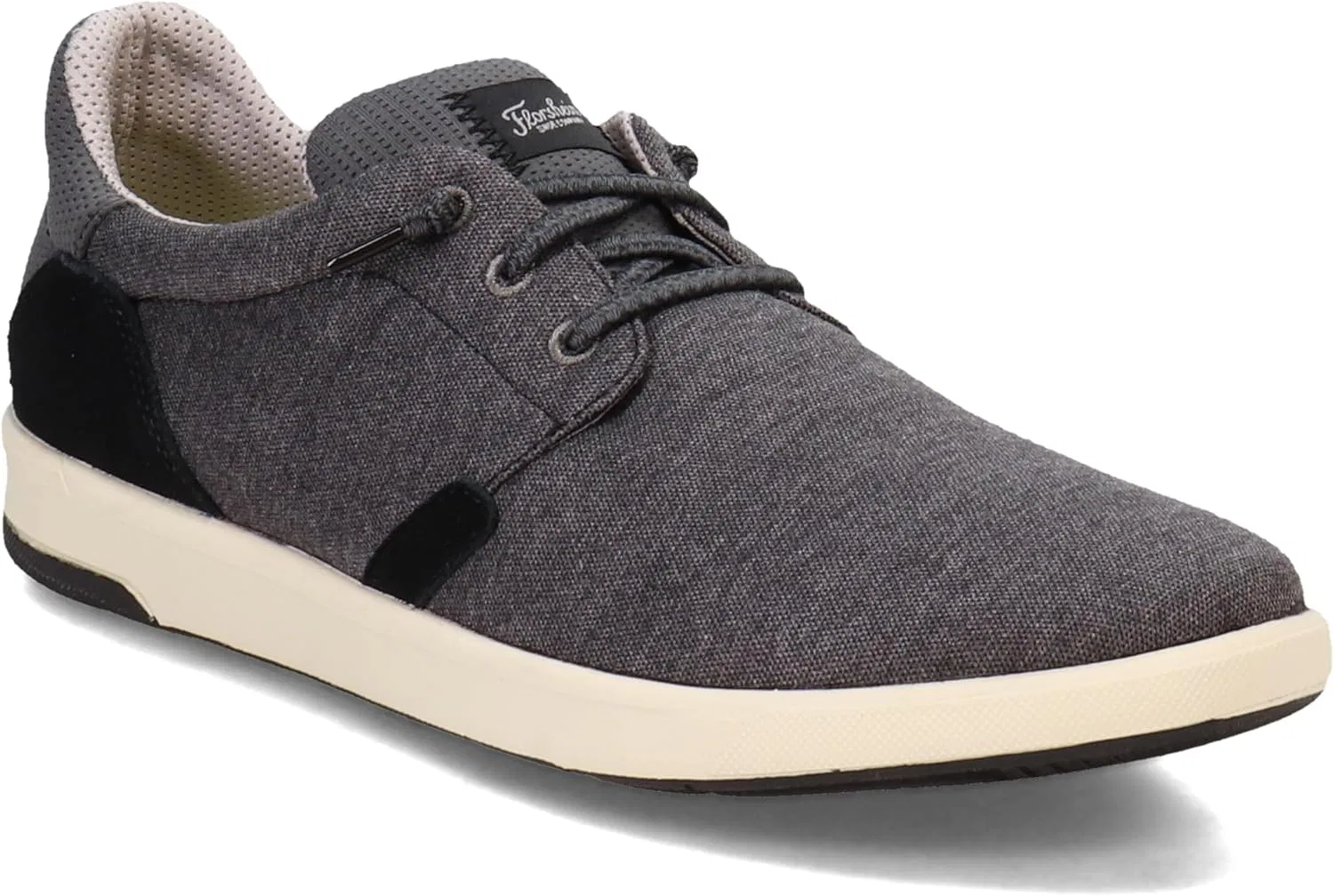 Мужские слипоны Florsheim Crossover из парусины с эластичной шнуровкой, Black