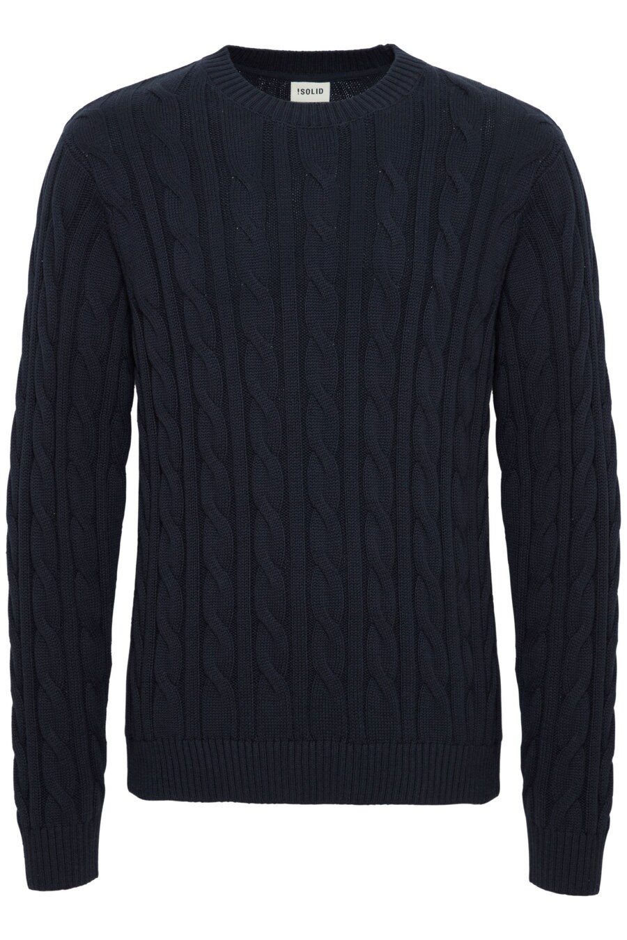 

Свитер !Solid Sweater, темно-синий