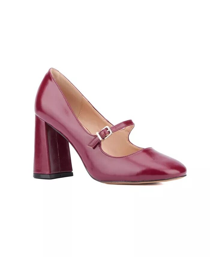 

Женские туфли на каблуке Eliane Maryjane New York & Company, фиолетовый