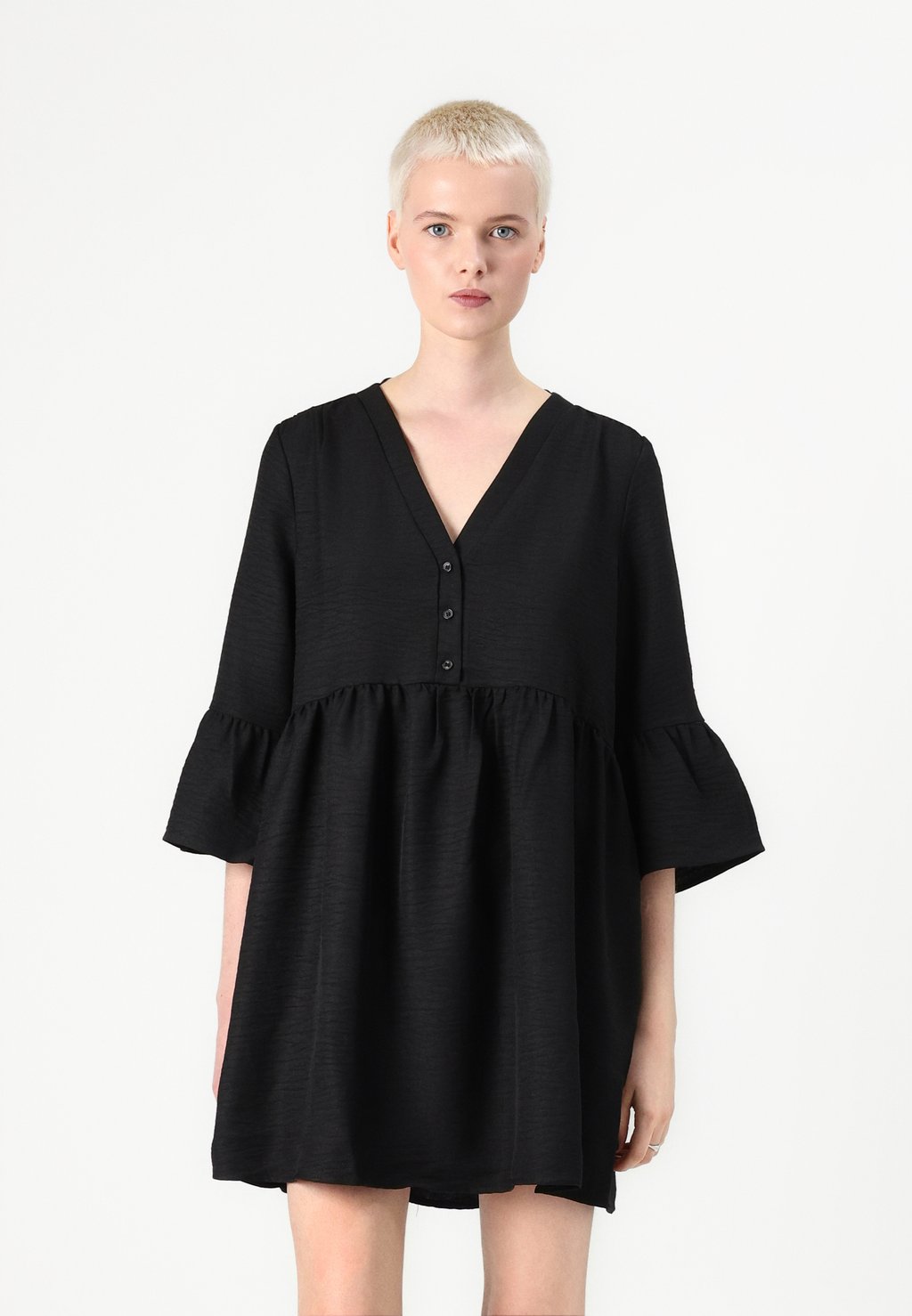

Повседневное платье VMMELONY BUTTON MINI DRESS Vero Moda, черный