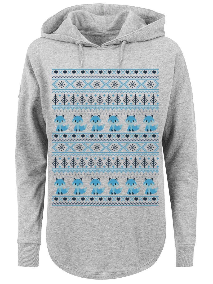 

Толстовка F4NT4STIC Christmas Fuchs Weihnachten , Grey