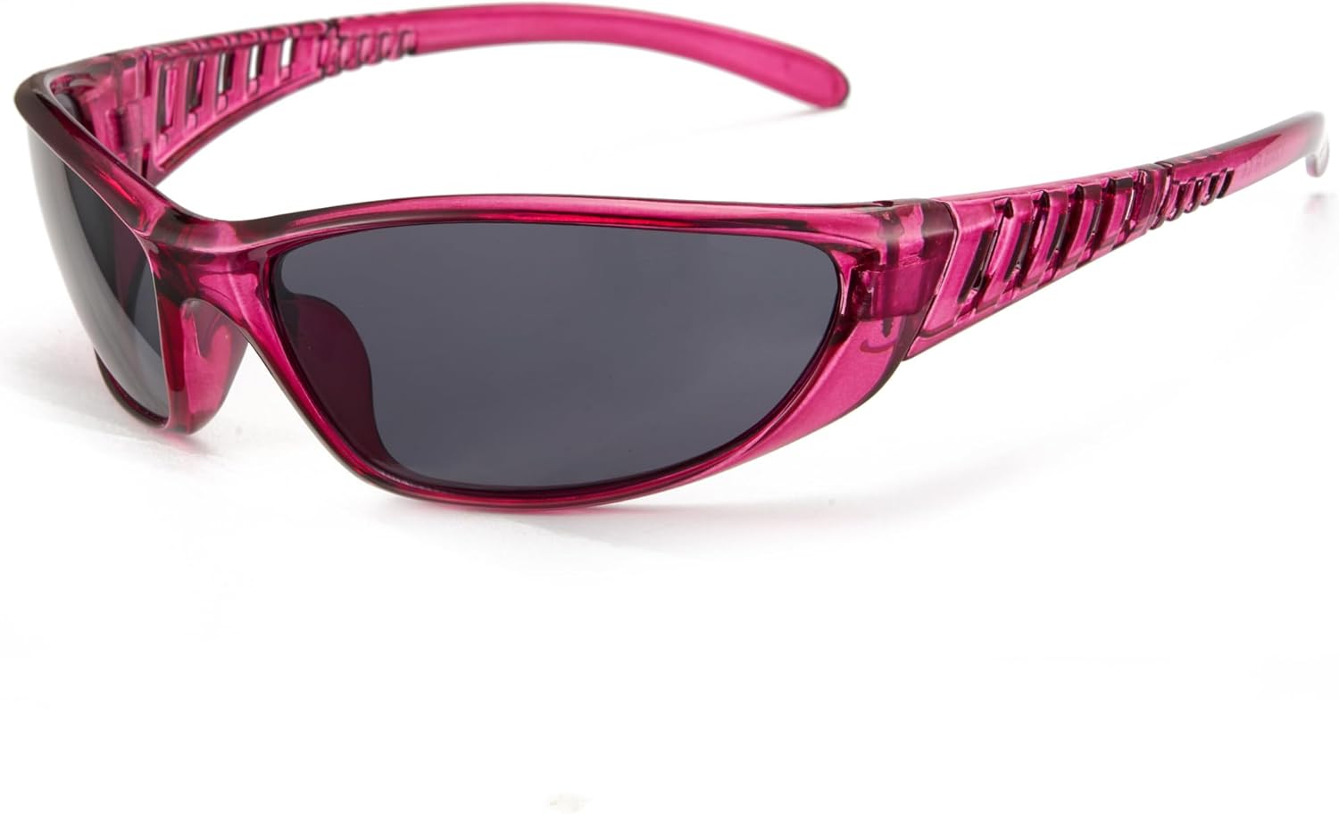 

Новые солнцезащитные очки Cyxus Y2K для женщин с защитой от УФ-излучения, линзами из поликарбоната и сверхлегкой оправой из поликарбоната, 1143 - Red Frame - Black Lens