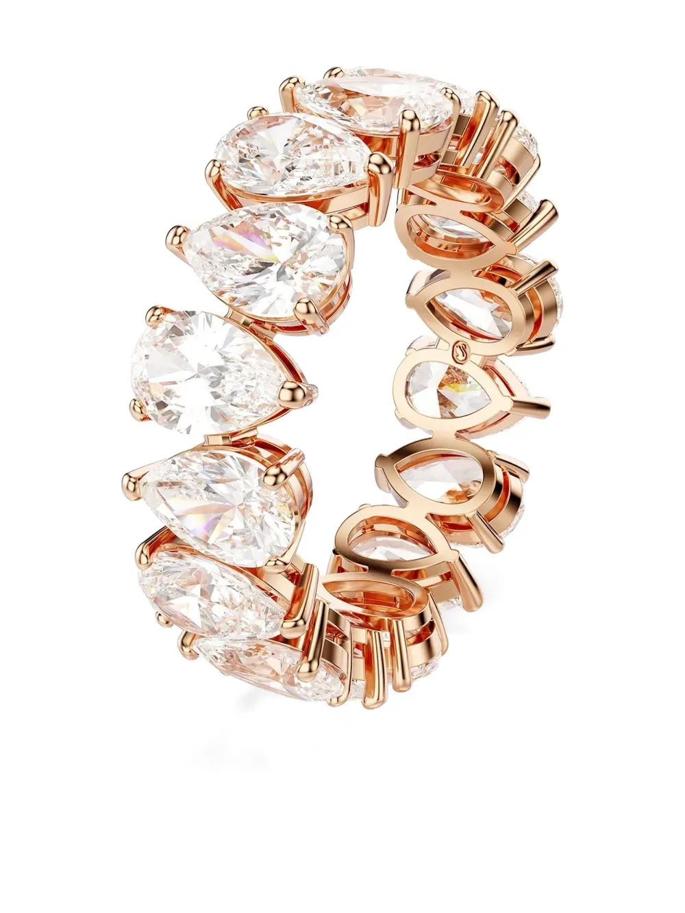 

Кольцо вечности Матрицы Витторе Swarovski, золотой
