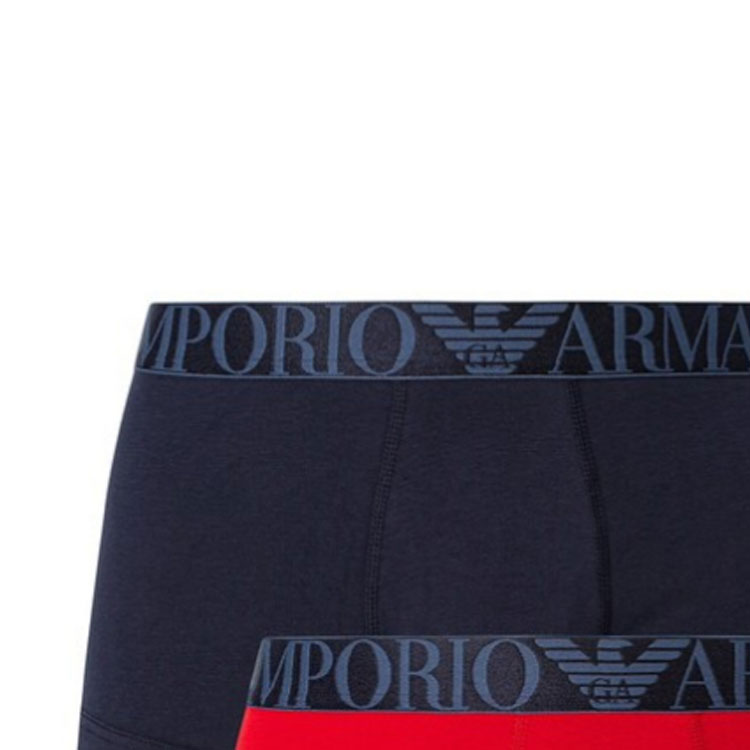 Мужские трусы 3 штуки SS24 EMPORIO ARMANI, синий — фото 4