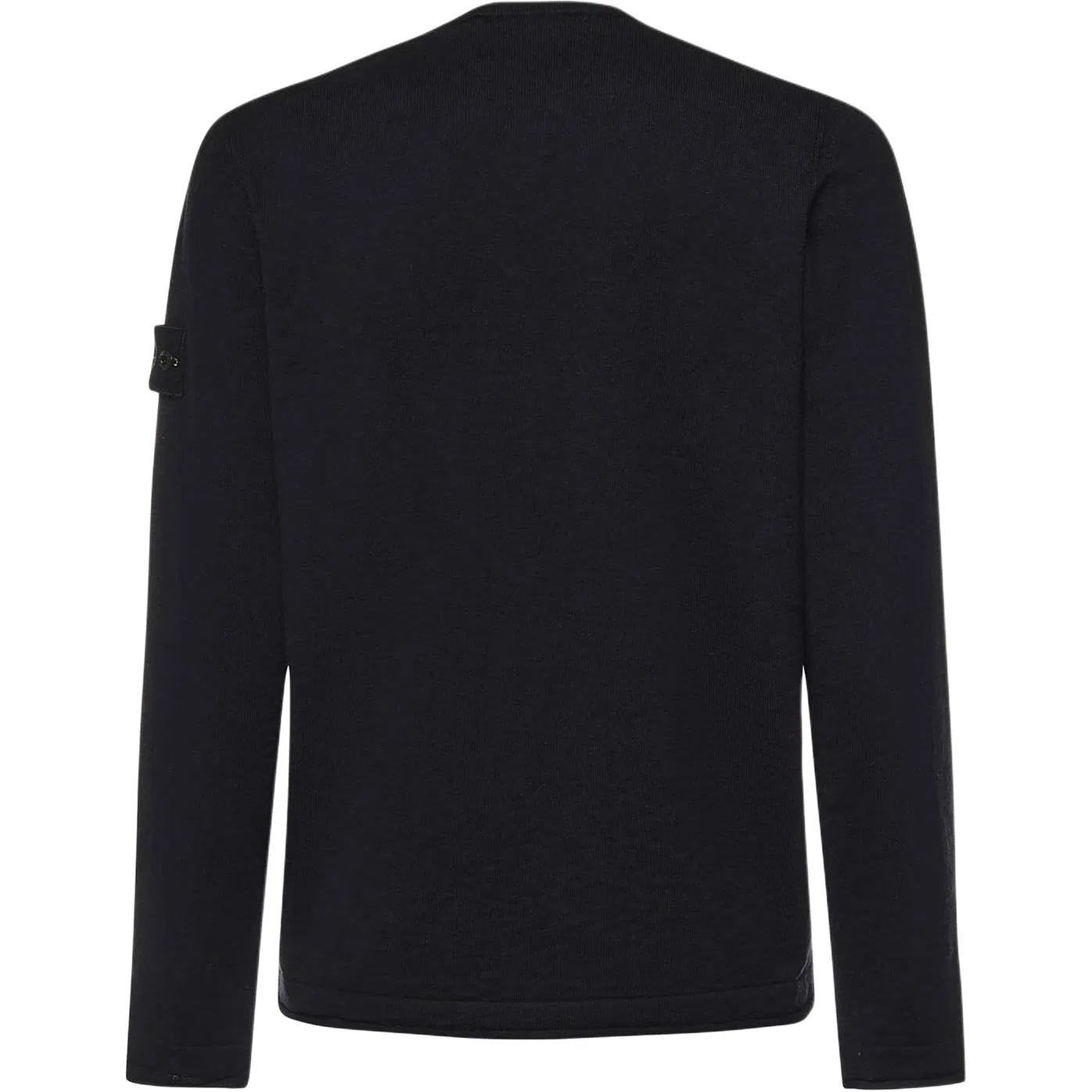 Свитшот с логотипом Logo Patch Crewneck STONE ISLAND, Black — фото 3