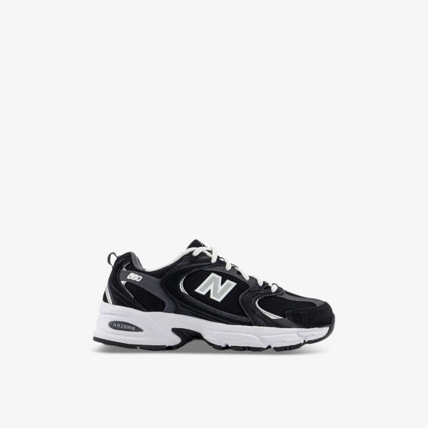Низкие кроссовки Mr530 из кожи и сетки New Balance, черный