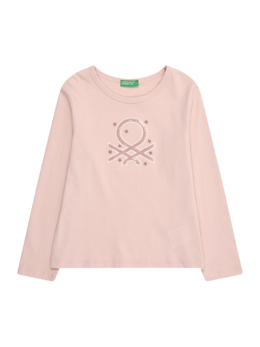 

Рубашка UNITED COLORS OF BENETTON, Eosin/Pastel Pink