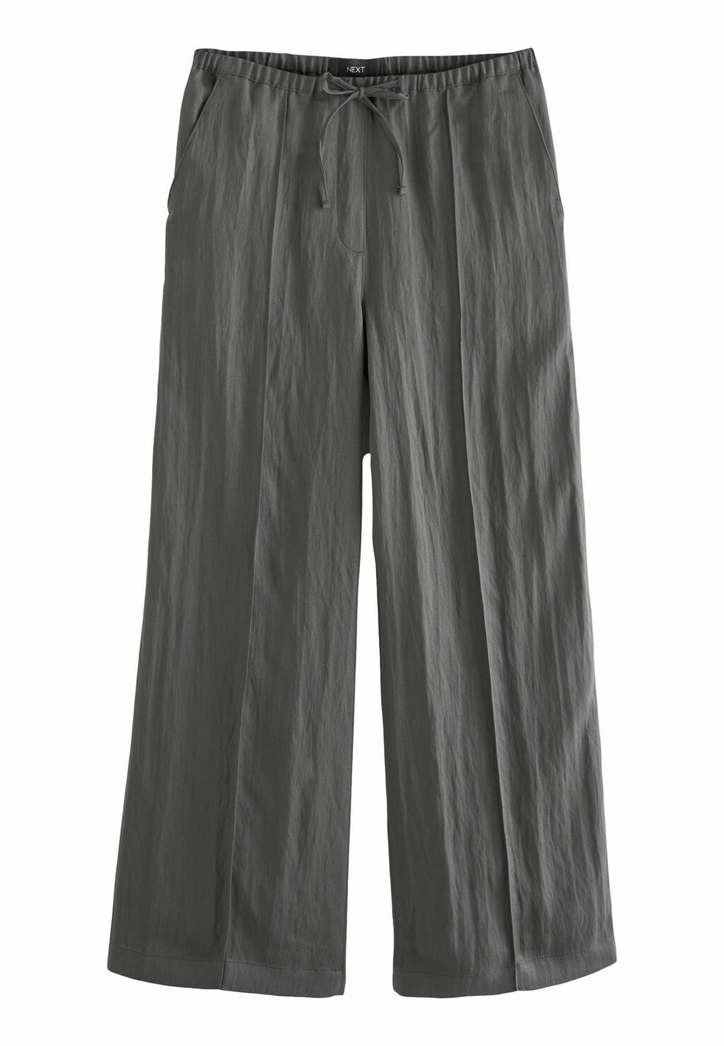 

Брюки Drawstring Wide Leg Next, серый