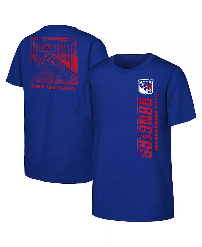 

Футболка Big Boys and Girls Blue New York Rangers Atmosphere Outerstuff