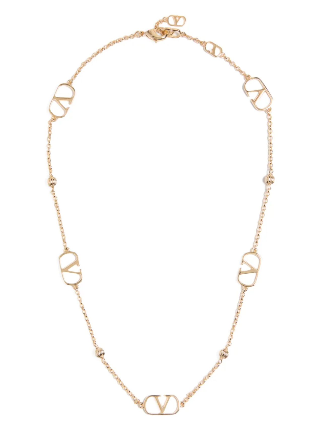 

Колье Valentino Garavani с логотипом, золотой
