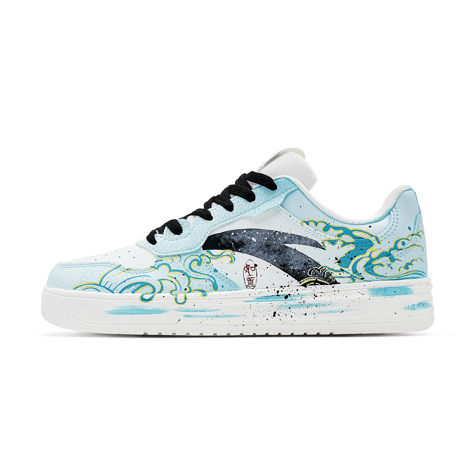 

ANTA Синтетические кожаные низкие кроссовки для скейтбординга Unisex Slip Resistant Abrasion Resistant