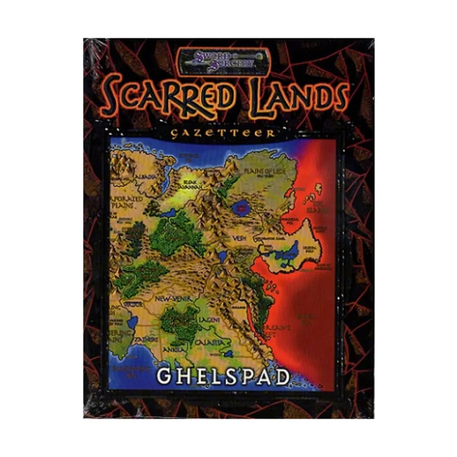 

Ghelspad - Gazetteer, Scarred Lands (d20), мягкая обложка
