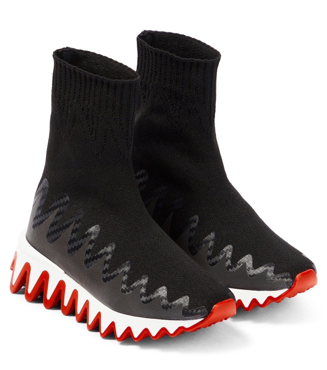 

Кроссовки Mini Sharky Christian Louboutin, черный