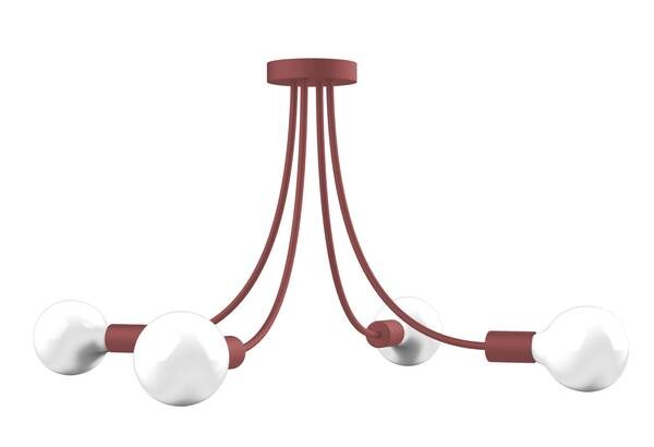 

Потолочный светильник Lumicom Classic 4X, красный