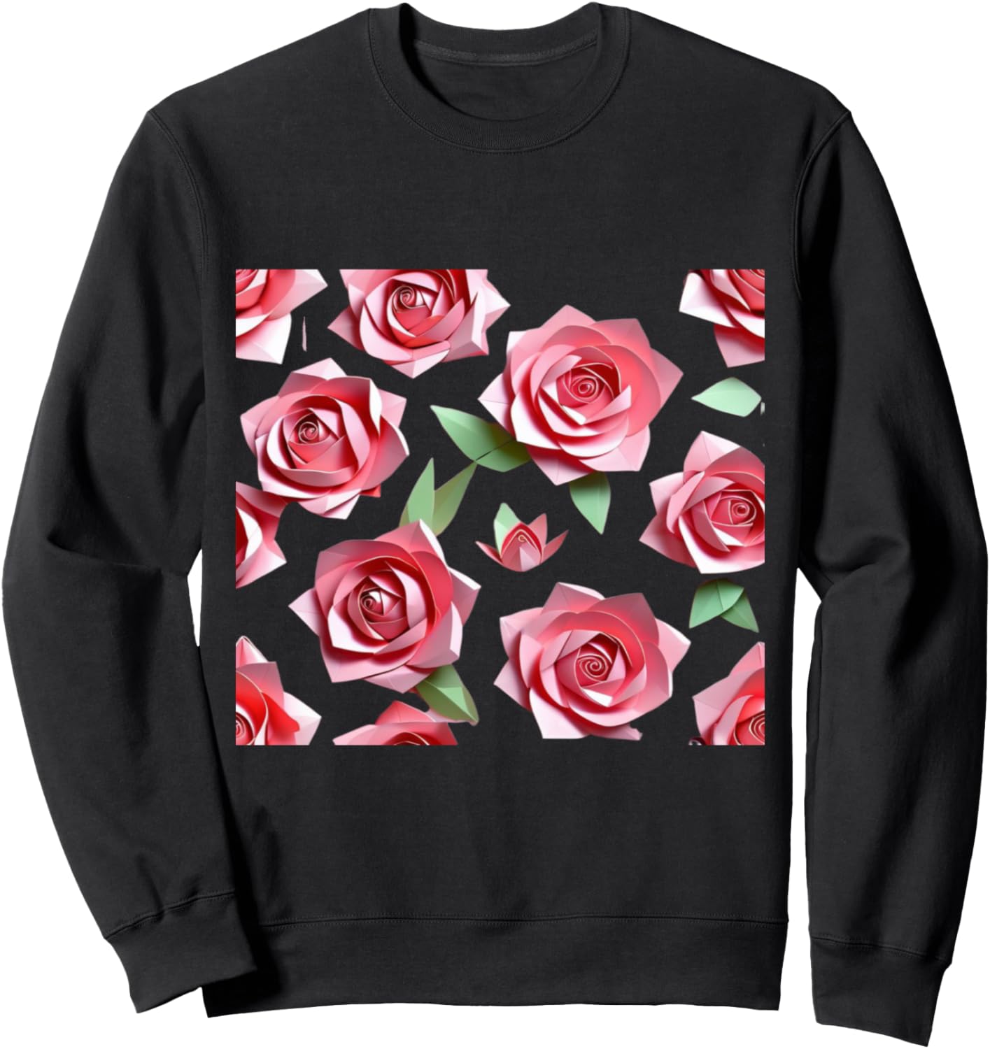 

Толстовка Origami Rose от PanfurWare LLC, черный