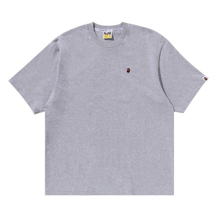 

Футболка BAPE Ape Head One Point Relaxed Fit Tee, Grey