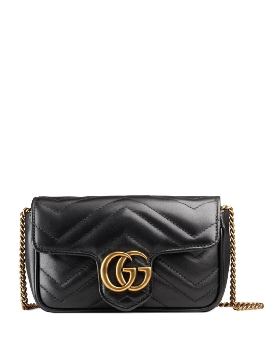 

Мини-сумка на плечо Gucci GG Marmont, черный