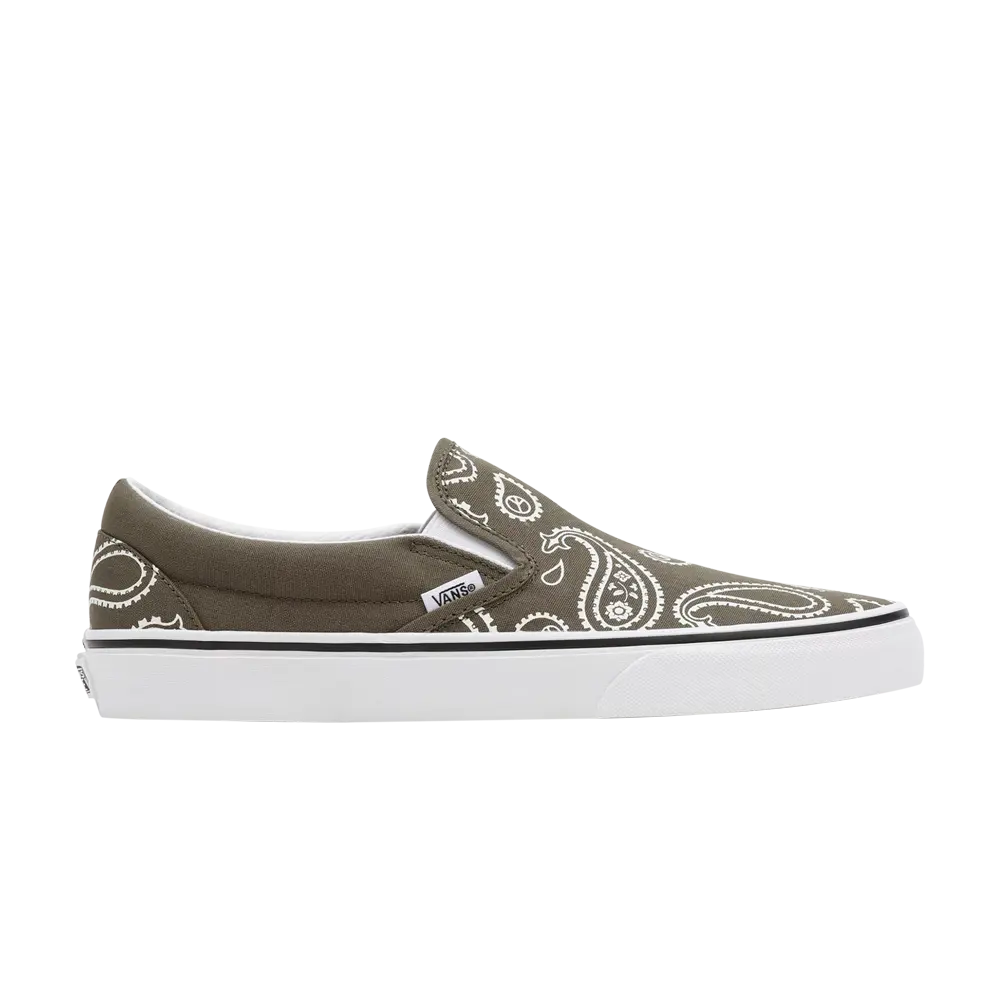 

Классические слипоны Vans, зеленый