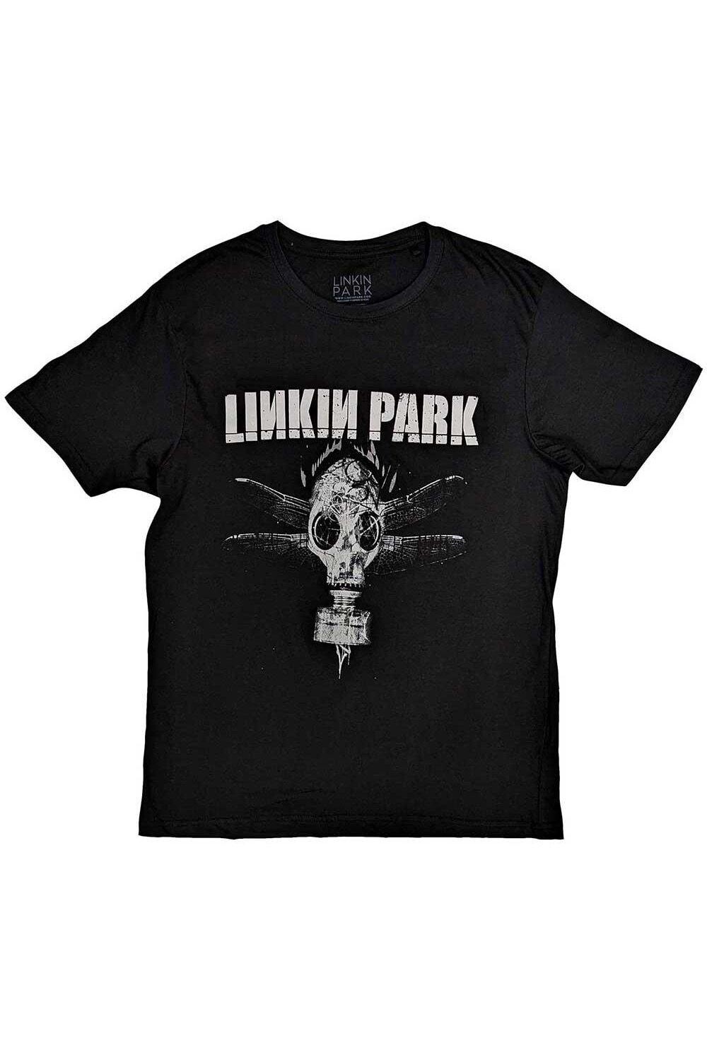 

Футболка с противогазом Linkin Park, черный