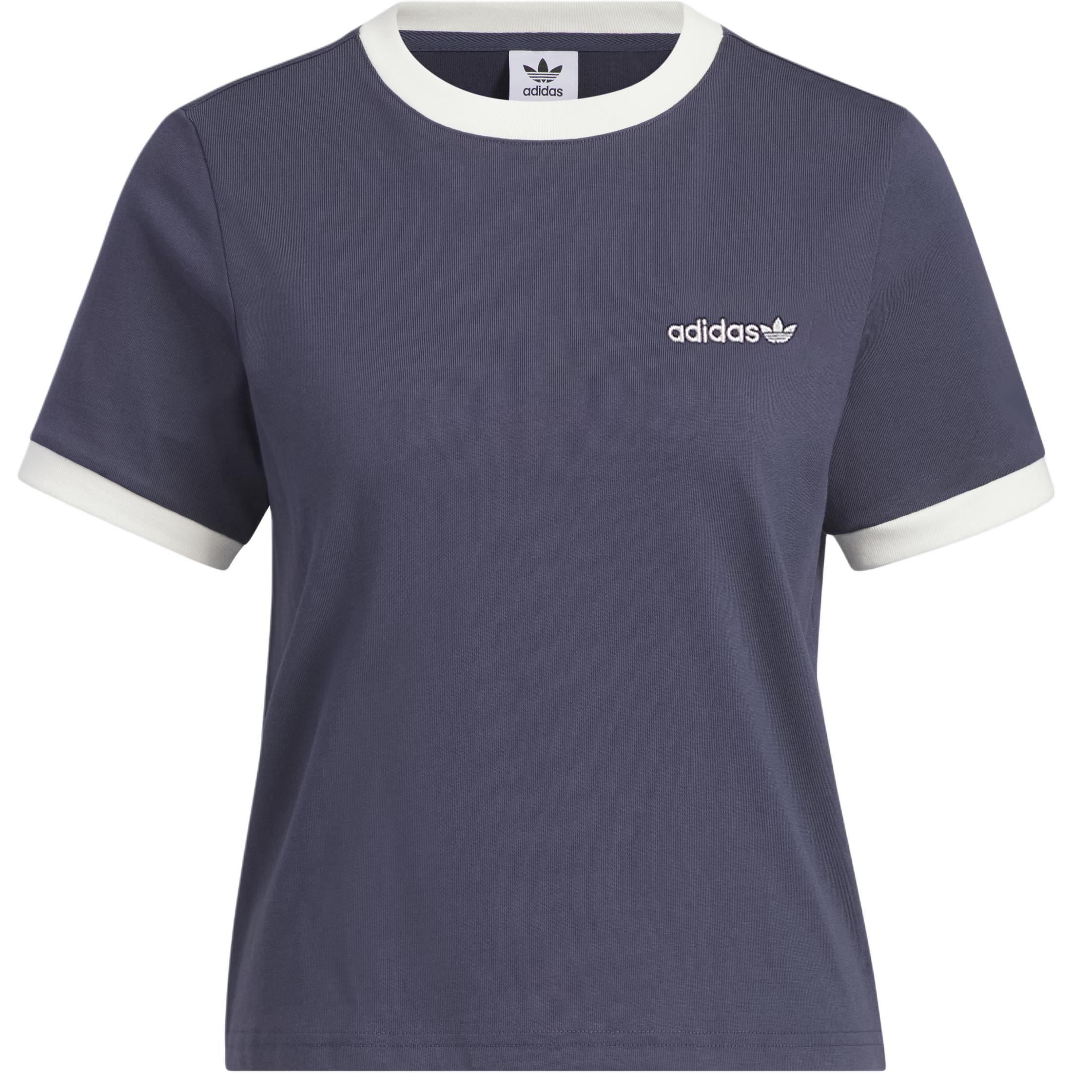 

Adidas Originals Футболка ретро женская dark navy blue, Синий, Adidas Originals Футболка ретро женская dark navy blue