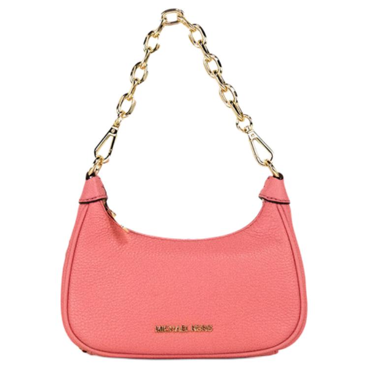 

MICHAEL KORS Кожаная портативная сумка через плечо большая женская вишневый розовый