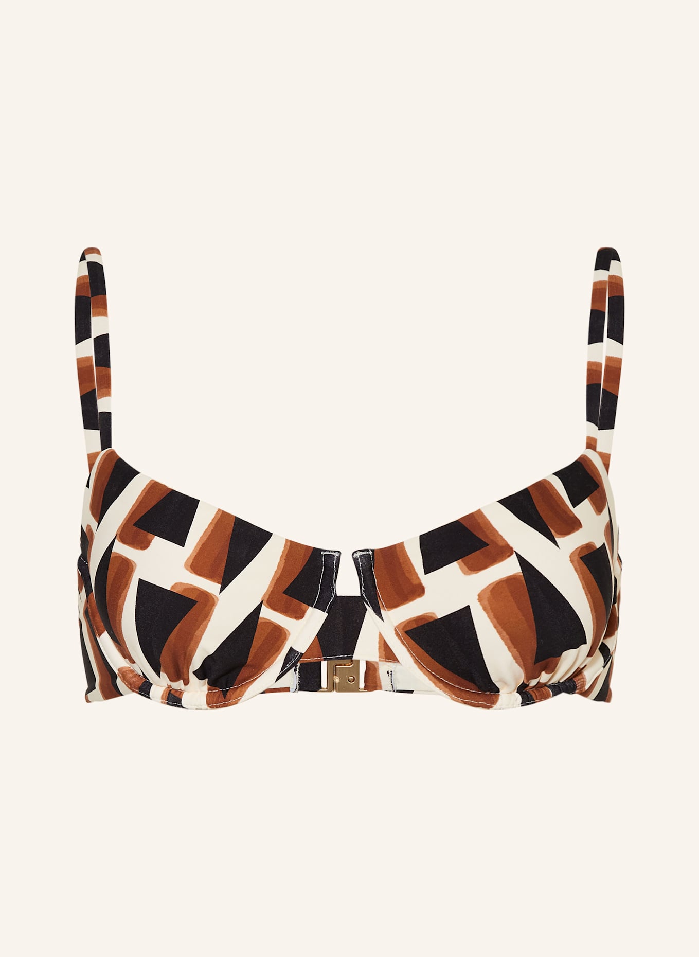 

Верх бикини на косточках Secret Garden Seafolly, мультиколор