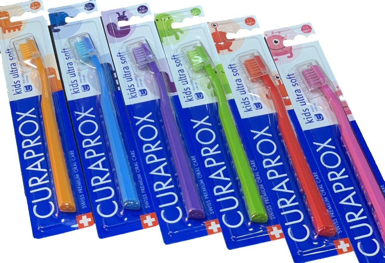

Детская зубная щетка Curaprox Cs 5500 Ultra Soft для детей от 4 до 12 лет