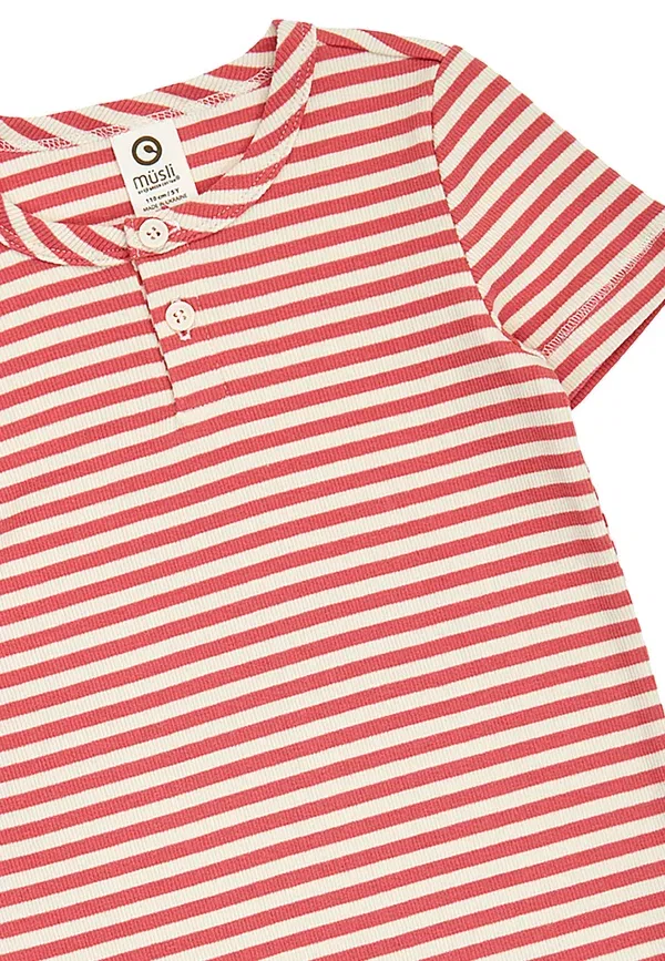 Футболка Green Cotton 1511103700 print t-shirt Müsli, минеральный красный-тофу — фото 3