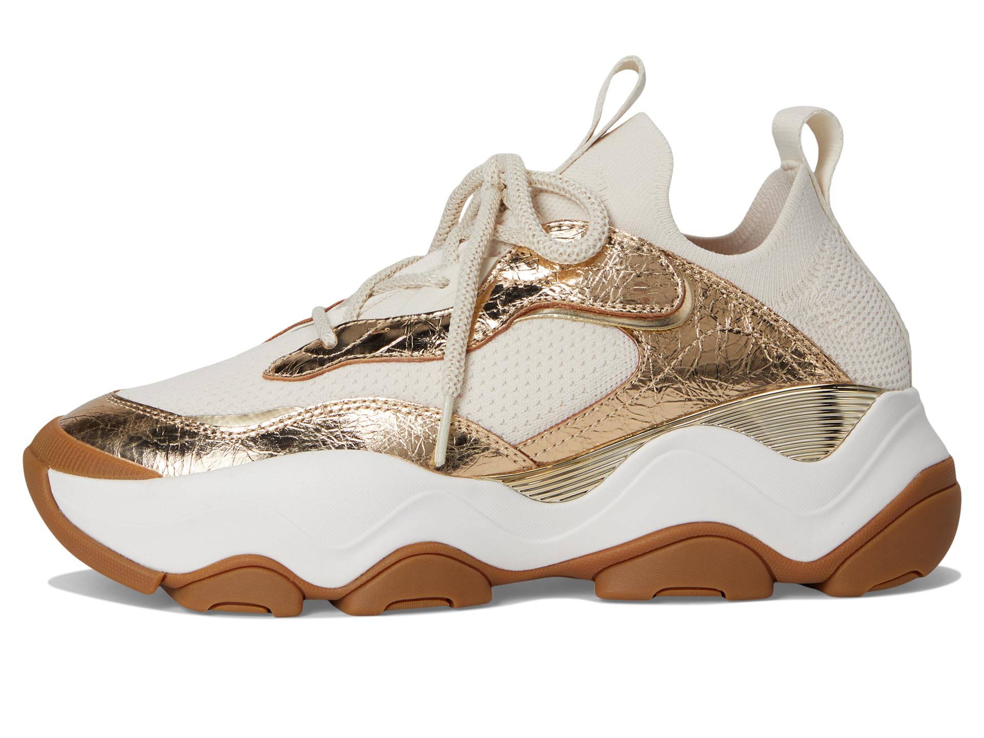 Кроссовки MICHAEL Michael Kors Atlas Knit Trainer, цвет Pale Gold — фото 4