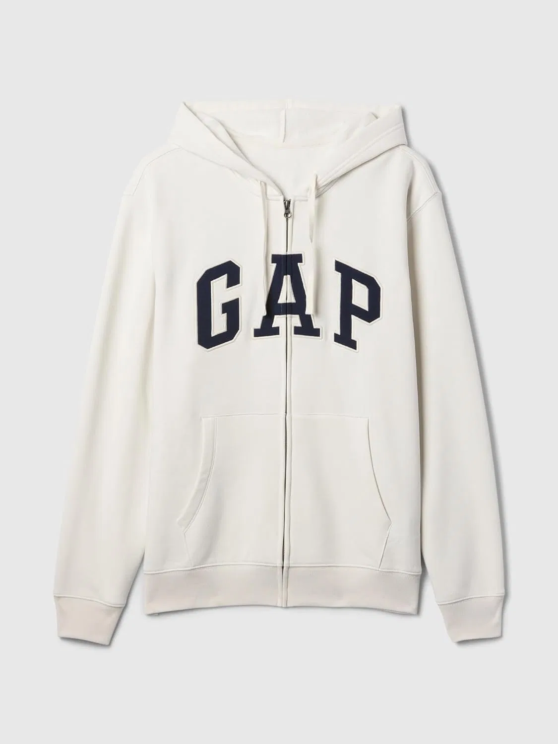 Толстовка с капюшоном на молнии GAP, цвет Carls Stone — фото 4
