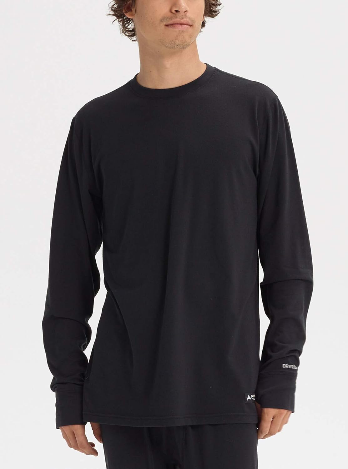 

Мужской базовый слой Burton средней толщины с круглым вырезом, True Black New, Черный, Мужской базовый слой Burton средней толщины с круглым вырезом, True Black New