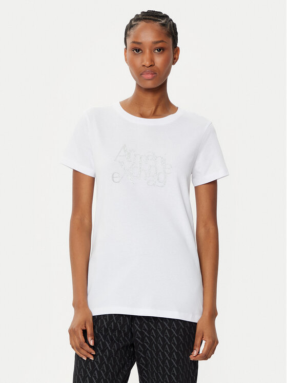 

Футболка обычного кроя XW000109 AF10359 U0002 Armani Exchange, белый